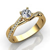 varitsa-jewellers - 0.4ct Brilliant Diamond Gold Engagement Ring - 02CG10